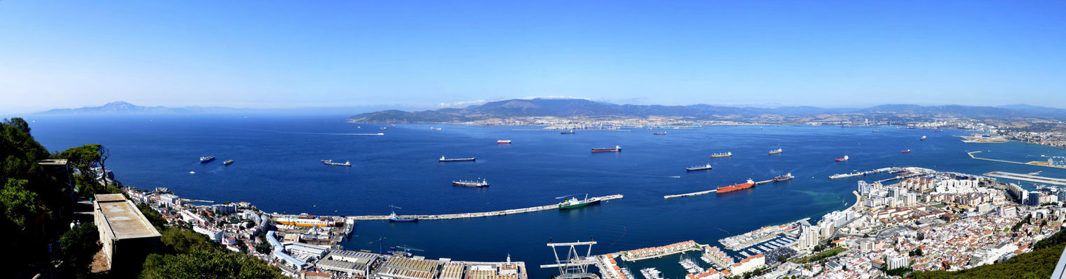 Gibraltar die Bucht