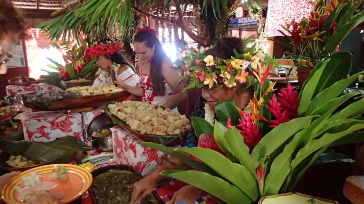 Huahine Polynesisches Essen