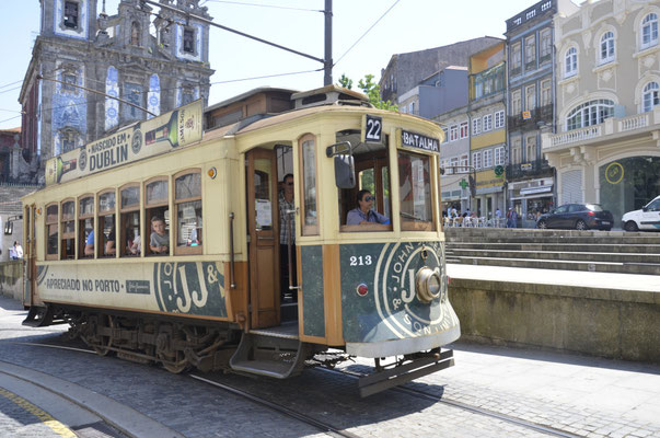 Bahn in Porto