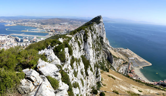 Gibraltar der Affenfelsen