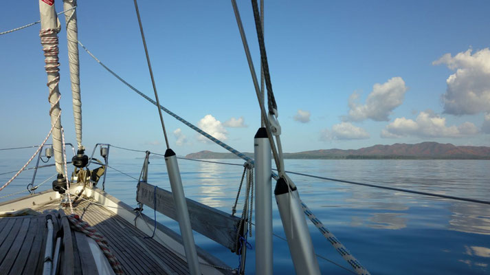 Neukaledonien - Ankunft ohne Wind