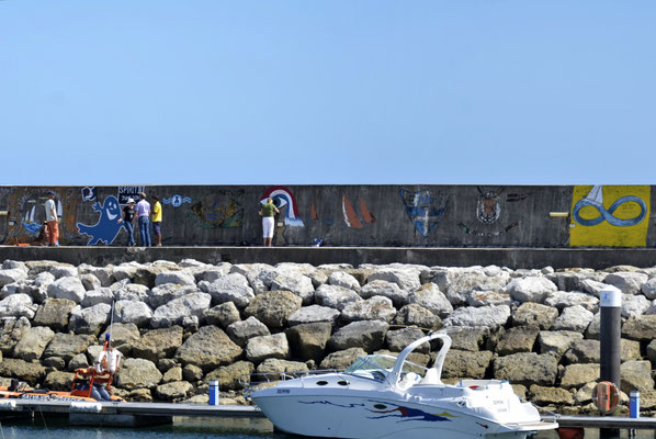 Oeiros Hafenmauer