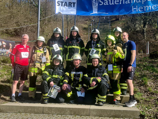 Team Feuerwehr mit Kameraden aus Menden, Iserlohn & Herdecke
