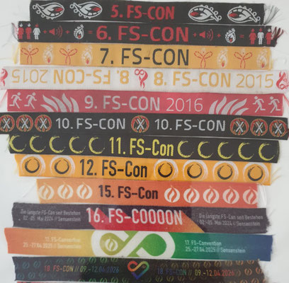 Meine Teilnahme-Badges seit 2012