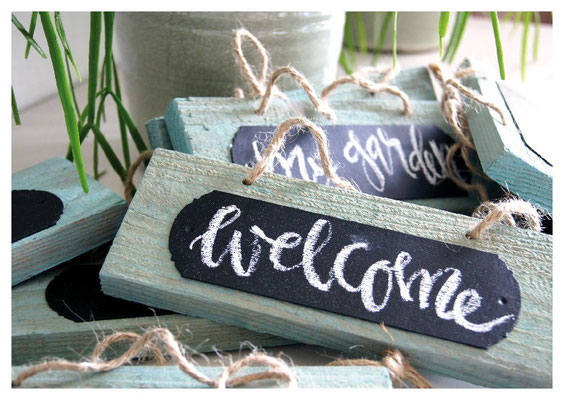 Welcome Schilder Nr. 107