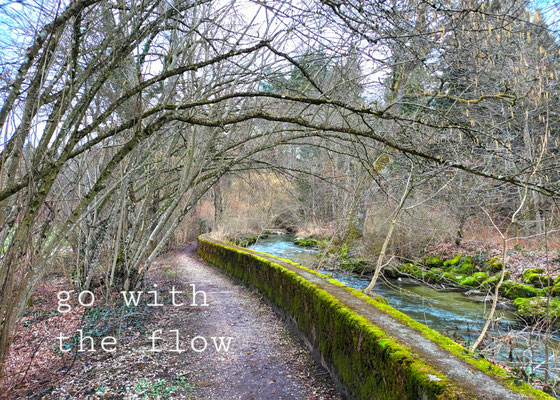 go with the flow