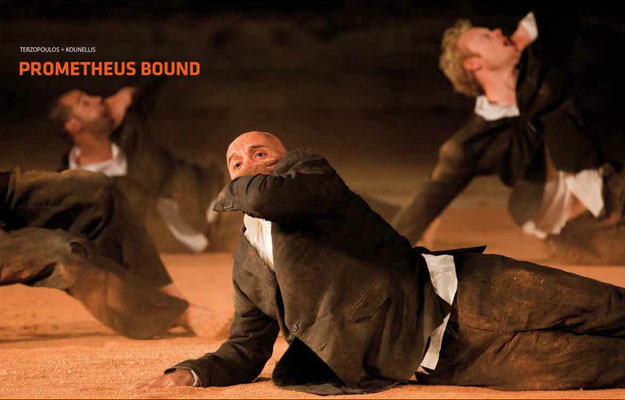 Terzopolous, Prometheus Bound, aus dem Buch Promethiade (Fotos, Fotokonzeption, Mitwirkung Grafik Ellen Bornkessel)
