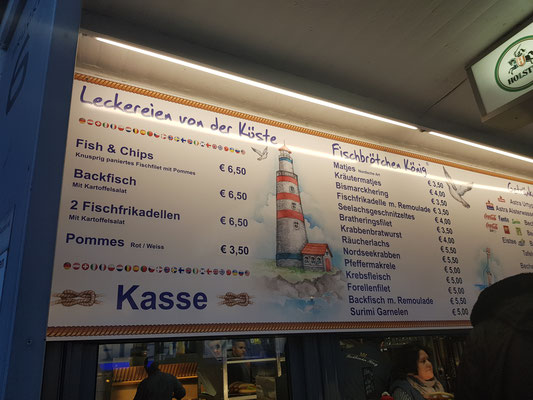 bestes Fischbrötchen in Hamburg