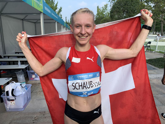 Michelle Schaub  |  World University Games  Halbmarathon 9. Rang