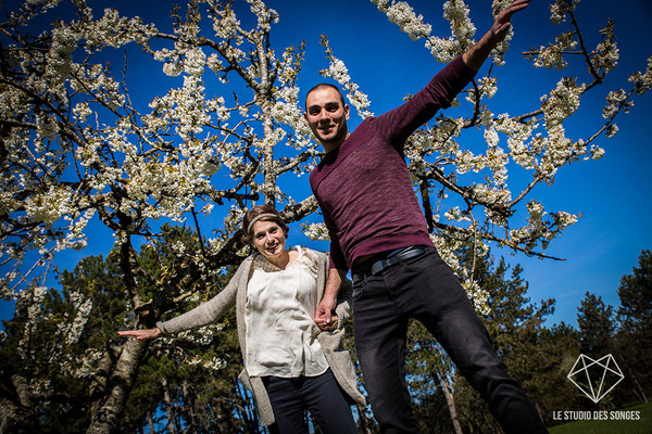 Séance Engagement - Avant mariage - Amoureux - Le Studio des Songes - Anne-Sophie CAMBEUR