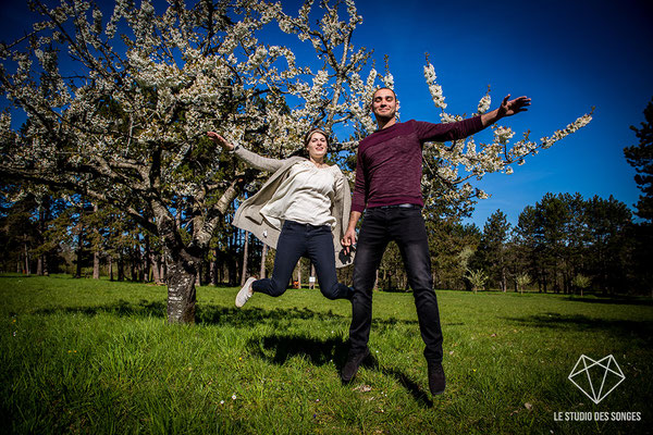 Séance Engagement - Avant mariage - Amoureux - Le Studio des Songes - Anne-Sophie CAMBEUR