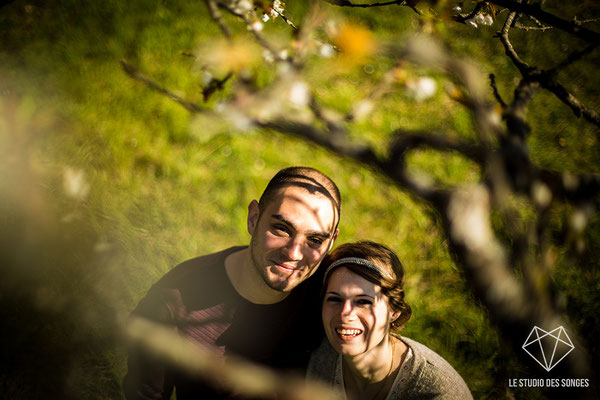 Séance Engagement - Avant mariage - Amoureux - Le Studio des Songes - Anne-Sophie CAMBEUR