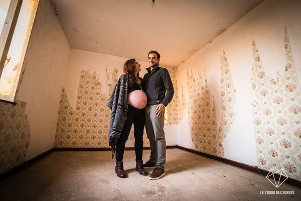 Séance Maternité - Chalon sur Saone Beaune - grossesse - Photographe Dijon - Anne-Sophie CAMBEUR - Le Studio des Songes