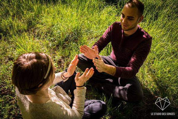 Séance Engagement - Avant mariage - Amoureux - Le Studio des Songes - Anne-Sophie CAMBEUR