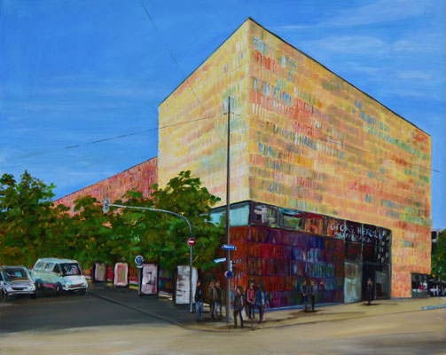 Museum Branhorst, Acryl auf 3D-Leinwand, 80 x 100 cm, 2025