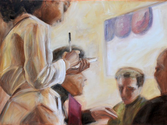 Bestellung, Acrylmalerei, 70 x 90 cm, 2009