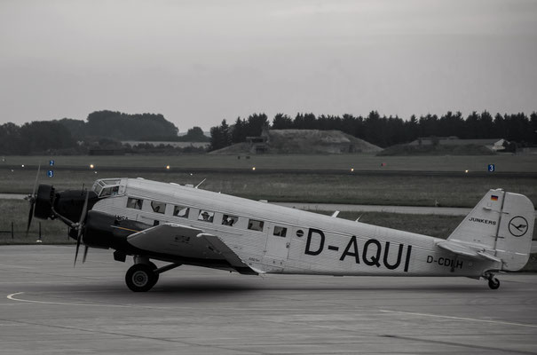 Ju 52 zu Besuch in Trollenhagen