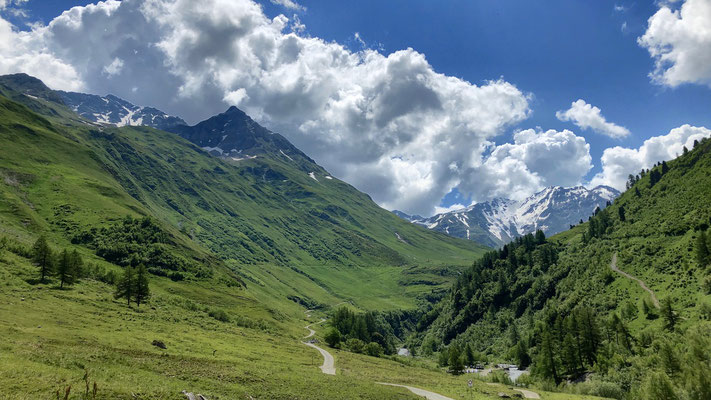 Im Val Ferret: hier ist sozusagen Sackgasse