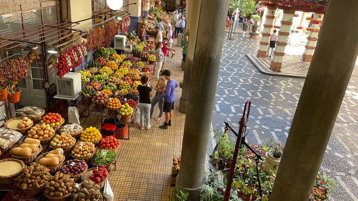 Kleiner Markt in Funchal