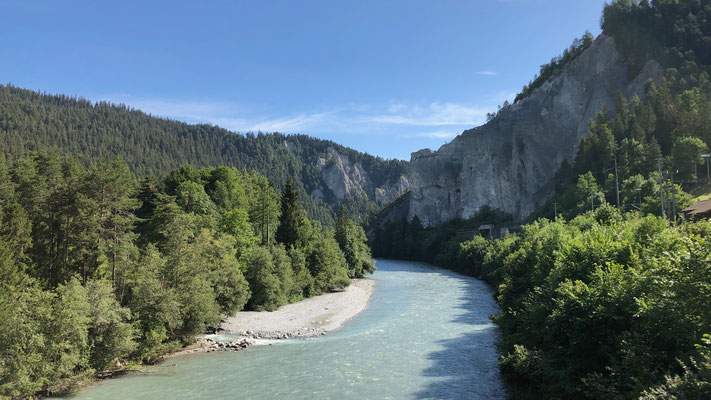 Wunderschön die Rheinschlucht