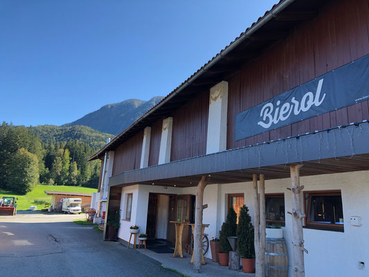 Angekommen in Österreich, unserer erster Stop: BIEROL