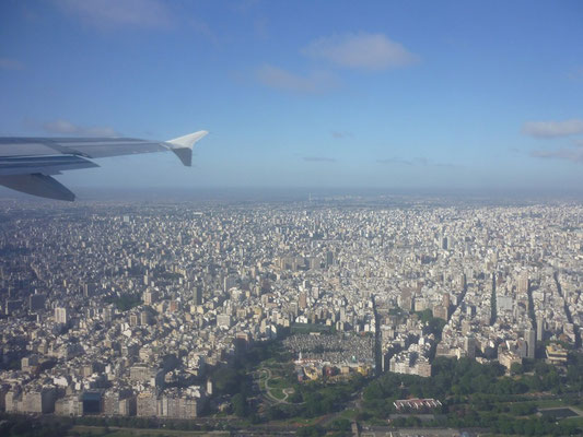 Partenza da Buenos Aires - Salida desde Buenos Aires - Departure from Buenos Aiires -