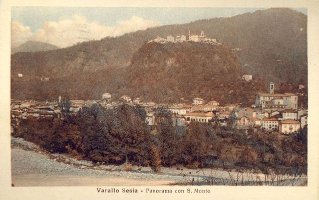 Vista panoramica con il Sacro Monte