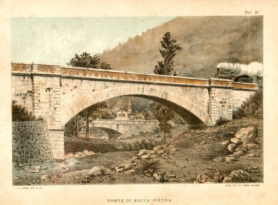 Ponte della ferrovia a Roccapietra