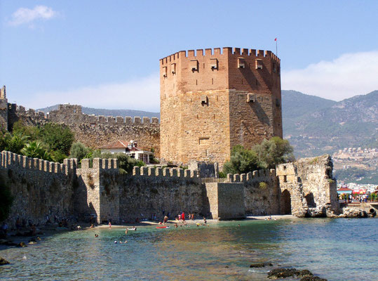 ALANYA - La Torre Rossa (Kızıl Kule)  ---  Wikipedia - Di Robin &amp; Bazylek from Krak�w, Poland