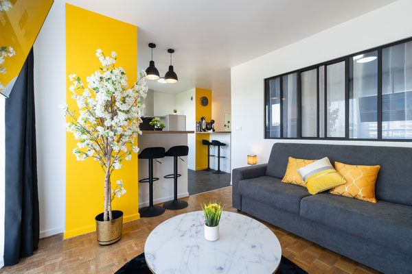 Photographe intérieur Lyon, photographe airbnb, photographe colocation, photographe décoration intérieure, photographe aménagement intérieur