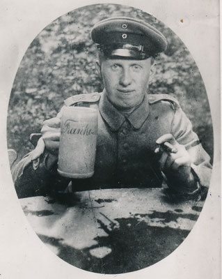 Fotograf Carl Pohlschmidt als Soldat