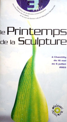 2003 - Le printemps de la sculpture, Chantilly - Roman Gorski