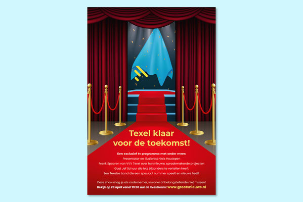 VVV Texel advertentie nieuwe huisstijl