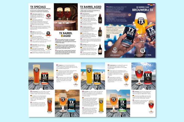 Brouwerij TX folders 5-slag