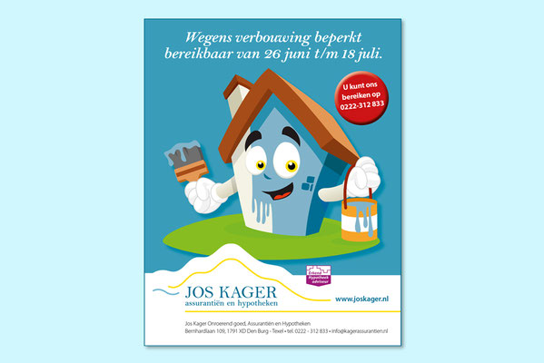 Jos Kager advertentie