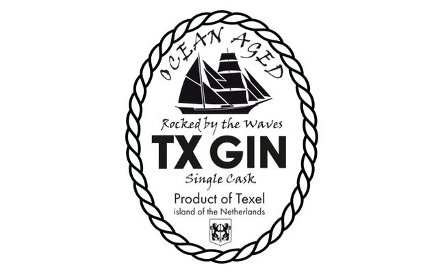 TX Gin label