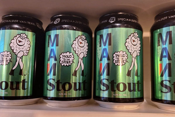 MANS Stout etiketten van Gastropub Mans