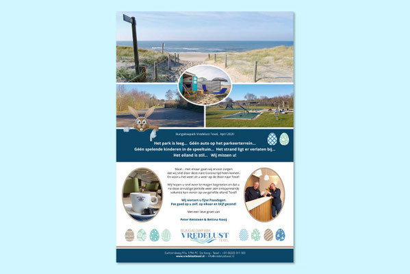 Vredelust paasmailing