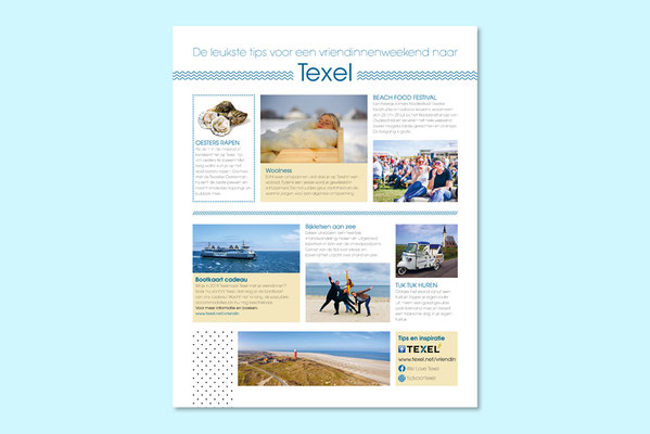 VVV Texel advertentie Vriendin