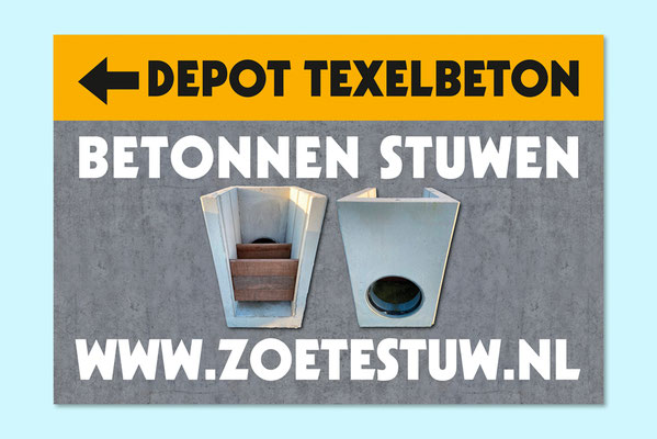 Zeildoek Zoete Stuw ontwerp + levering