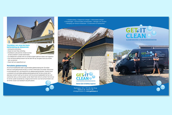 Get It Clean folder (buitenzijde)