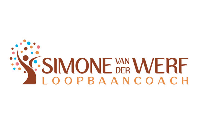 Logo Simone van der Werf aangepast met extra kleur