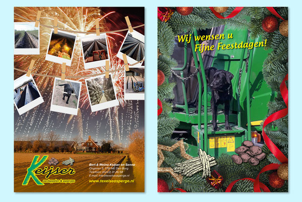 Kerstkaart Bert Keijser + levering drukwerk