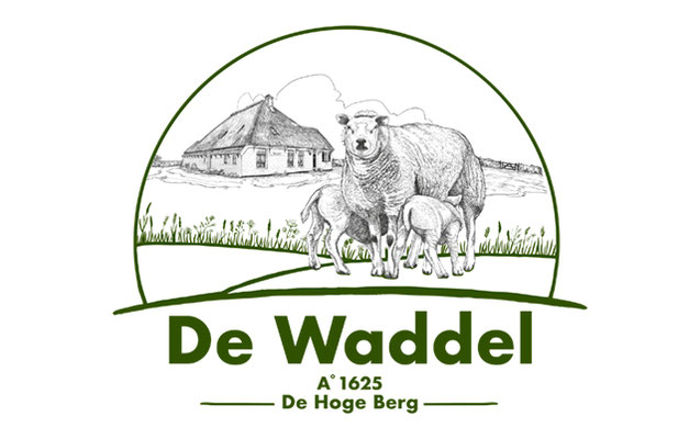 De Waddel logo met tekening van Cecile De Boer