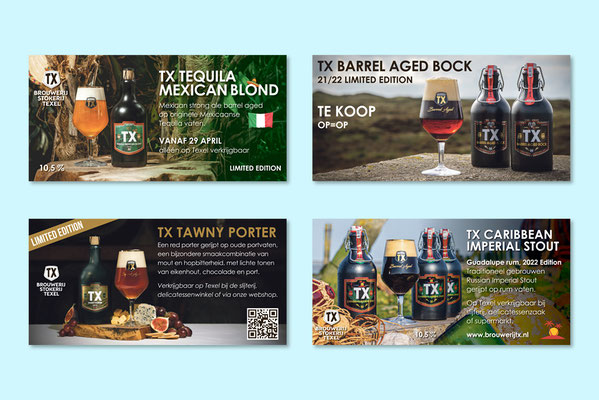 Advertenties Brouwerij TX