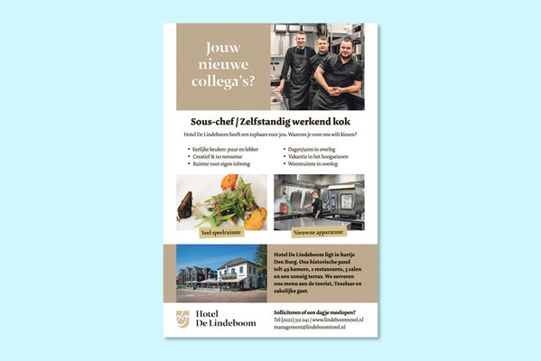 Advertentie vacature Hotel De Lindeboom