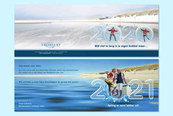 Vredelust nieuwjaarskaart 2020