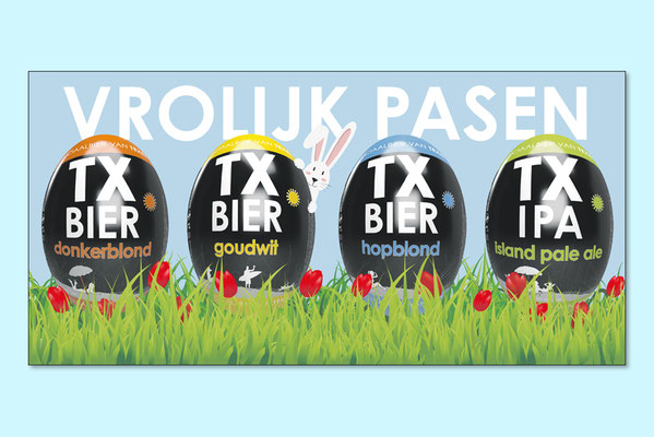 Brouwerij TX paas advertentie