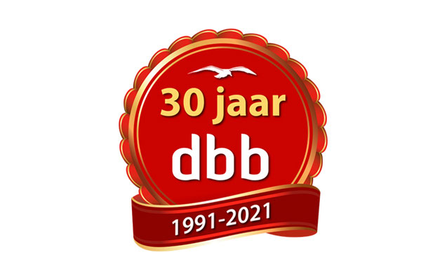 30 jaar DBB logo