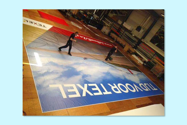 VVV Texel billboard (net geprint)